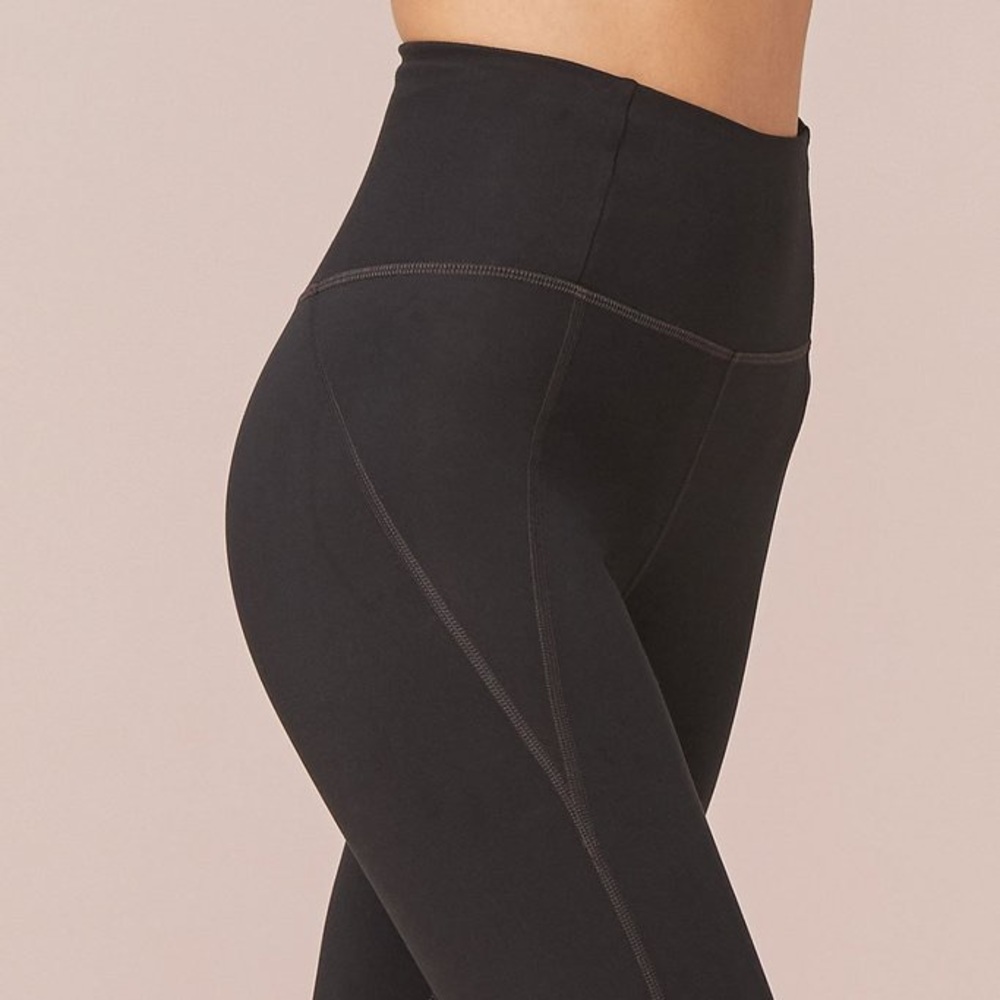 Girlfriend Black Compressive Mid-Rise Legging XS - Picture 4 of 5